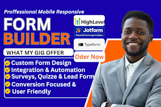 create smart jotform, typeform, heyflow, outgrow, quiz and survey forms