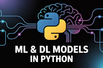 build and train machine learning, deep learning models
