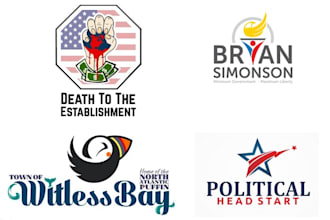 design modern attractive political campaign election logo