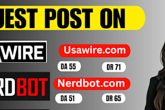 do guest post on, usawire, nerdbot, programminginsider,