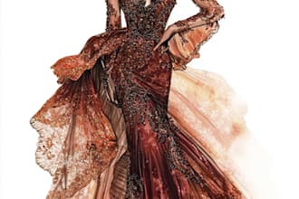 create professional fashion illustration