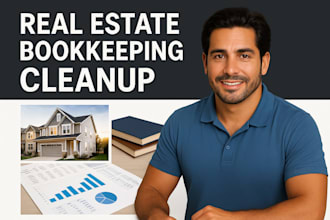 real estate bookkeeping cleanup for rental properties, airbnb hosts