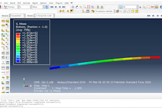 do solidworks comsol abaqus cfd and fea and mehanical engineering project