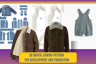 create professional sewing patterns