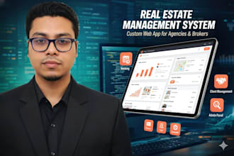 build a custom real estate management web application for your business