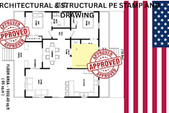 do architectural plan structural plan pe stamp house plan adu for az ct mi co