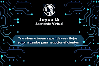 seré tu asistente virtual automatizando tus tareas
