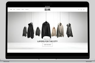 design shopify clothing website, clothing shopify store, clothing brand website