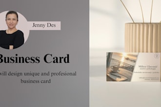design modern,professional and custom business card