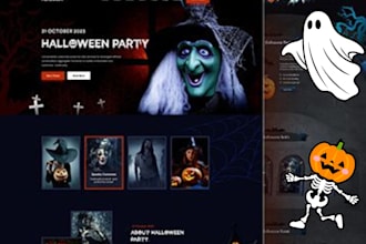 create spooky halloween dropshipping shopify store black friday haloween website