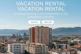 create a vacation rental website with direct booking for short term rental