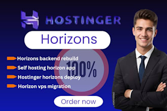 migrate hostinger horizon to vps self hosting prototype deploy database connect