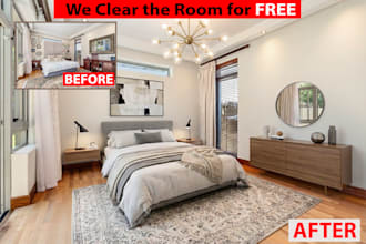 do virtual staging and virtual renovation  professionally