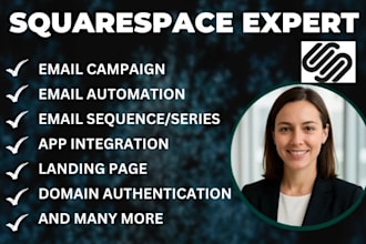setup squarespace email sequence welcome automation squarespace email campaign