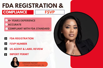 do USA fsvp compliance, food facility registration and prior notice