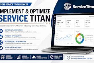 provide expert service titan consulting for your business, servicetitan