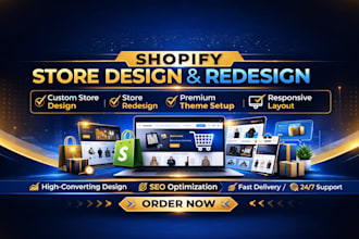 shopify store design shopify store redesign shopify website design and redesign