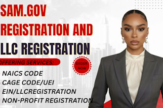 do sam gov, llc registration, nonprofit registration, uei, cage code, naics code