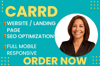 build carrd website or carrd an carrd landing page carrd co