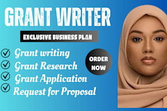 grant writing and submission, proposal, research, application
