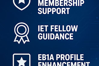 procure you ieee senior membership iet fellow for eb1a niw