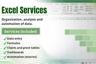 do excel data entry, data cleaning and spreadsheet optimization