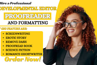 developmental edit format  proofread your sewing instruction, feedback