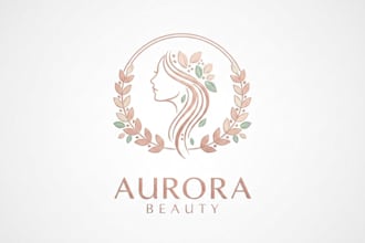 design a stunning  elegant beauty logo