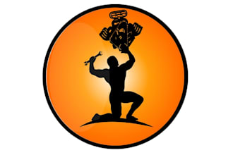 design modern automotive parts logo