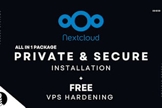 setup private drive and security hardening if vps or not
