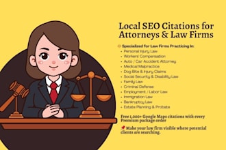 build local SEO citations for attorneys and law firms