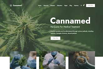 do cannabis marijuana website design