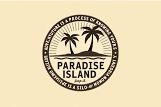 design wonderful palm tree logo