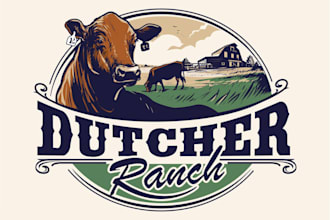 do modern landscape, garden, mowing, farm, and agriculture logo design