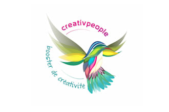 creating a modern and creative art logo for a coaching