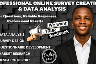 design and analyze professional market research surveys