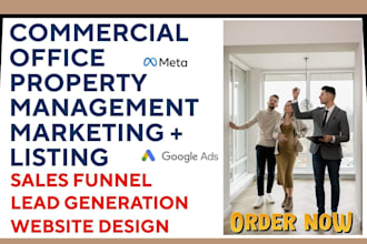 generate condo commercial office property management turnover cleaning lead web