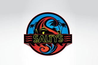 design awesome bar night club logo