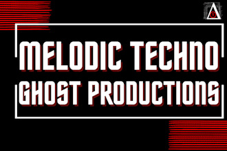 produce a custom melodic techno track