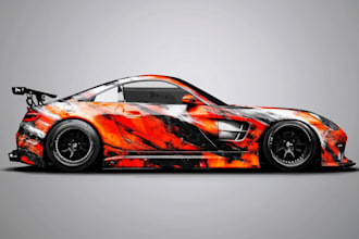 professional vehicle wrap design, car wrap