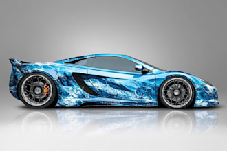 do professional vehicle wrap design car wrap, van wrap