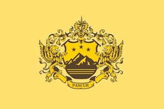 design splendid top quality family crest logo