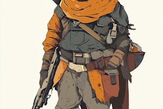 create simple 2d game characters