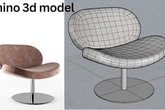design rhino 3d models for products, architecture, jewelry, and furniture cad