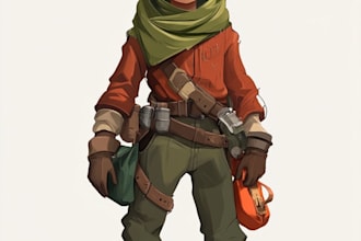 design simple 2d game characters