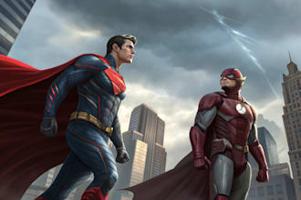 draw a character or superhero for you