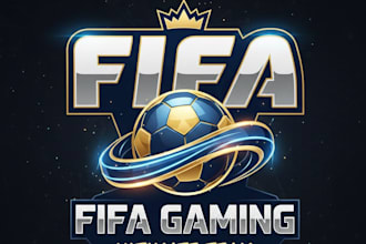 design a custom FIFA gaming logo