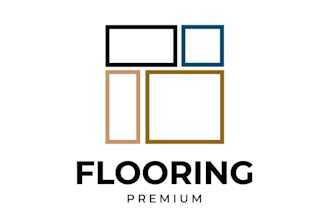 create amazing professional premium flooring logo design