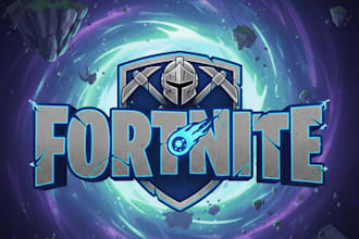 design a custom fortnite gaming logo