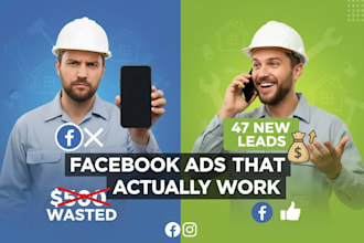 run facebook instagram ads for home service contractors to generate meta leads